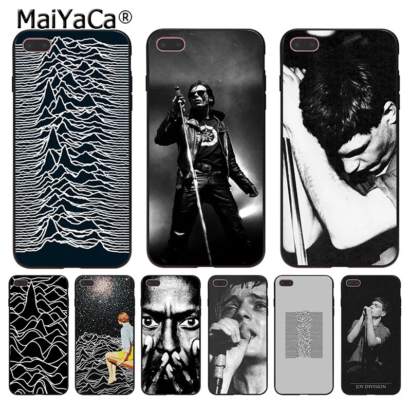 

MaiYaCa joy division Pattern Rubber tpu Soft Phone Accessories Cover Case for Apple iPhone 8 7 6 6S Plus X 5 5S SE 5C Cover