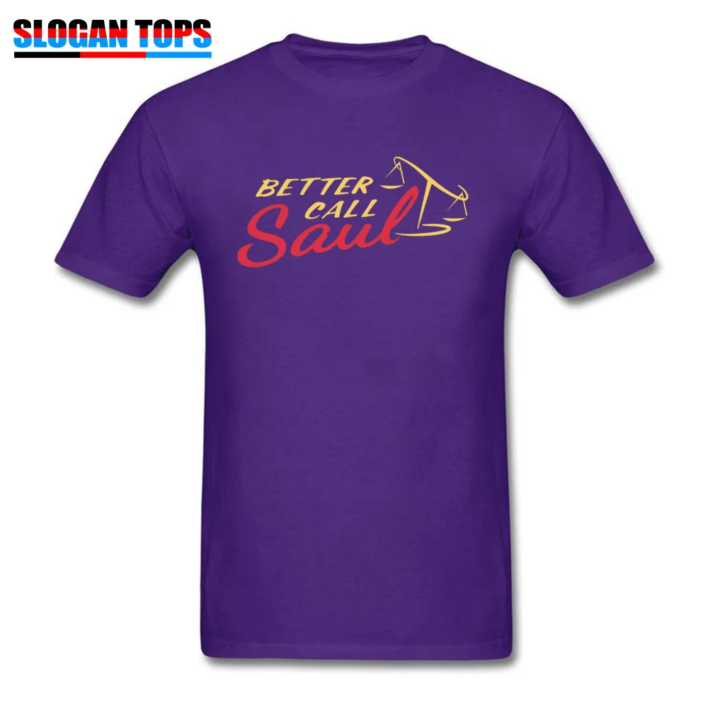 Better Call Saul -5410 T Shirt Family Crewneck Design Short Sleeve 100% Cotton Male T Shirts Casual Tee Shirts Better Call Saul -5410 purple