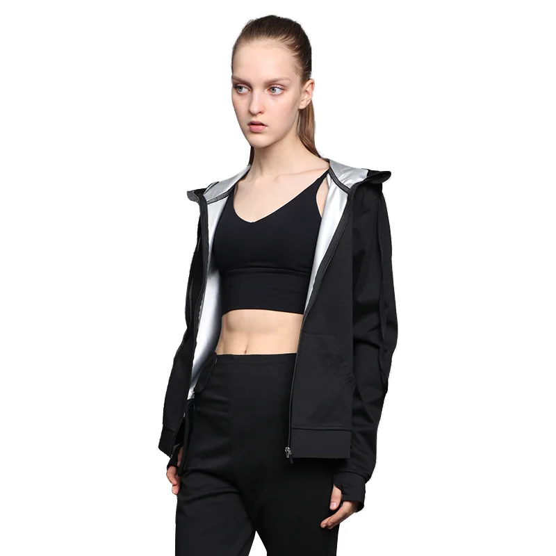 Voobuyla женская теплая куртка для бега, йоги, спортивной одежды, фитнеса, тренажерного зала, куртка, одежда с длинным рукавом, топы