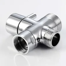 3 способа Т-адаптер Медь клапан ванная комната туалет душ переключающий клапан HVR88