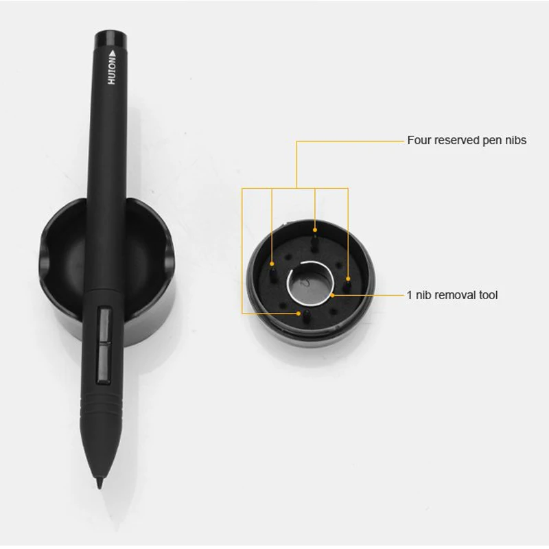 Графический планшет Huion 1060 Plus профессиональный цифровой для рисования 8192 уровней