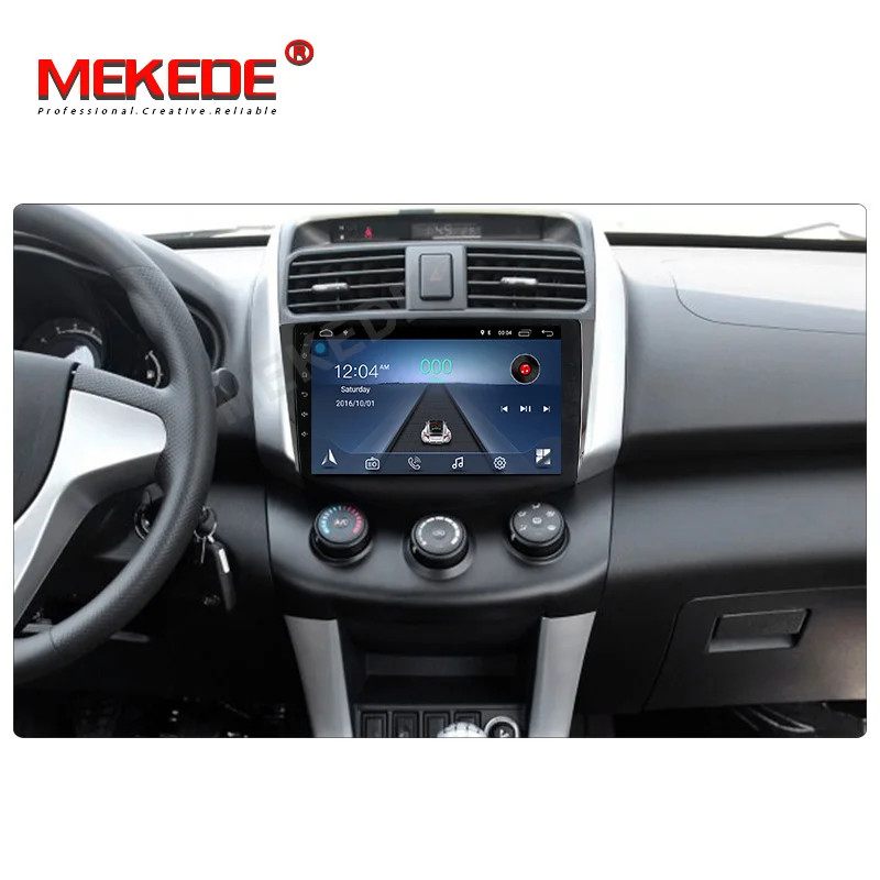 Perfect New arrival!Mekede 9inch HD1080 Car DVD GPS multimedia player For lifan X60 2012 2013 2014 2016 car DVD Navigation Radio Video 1