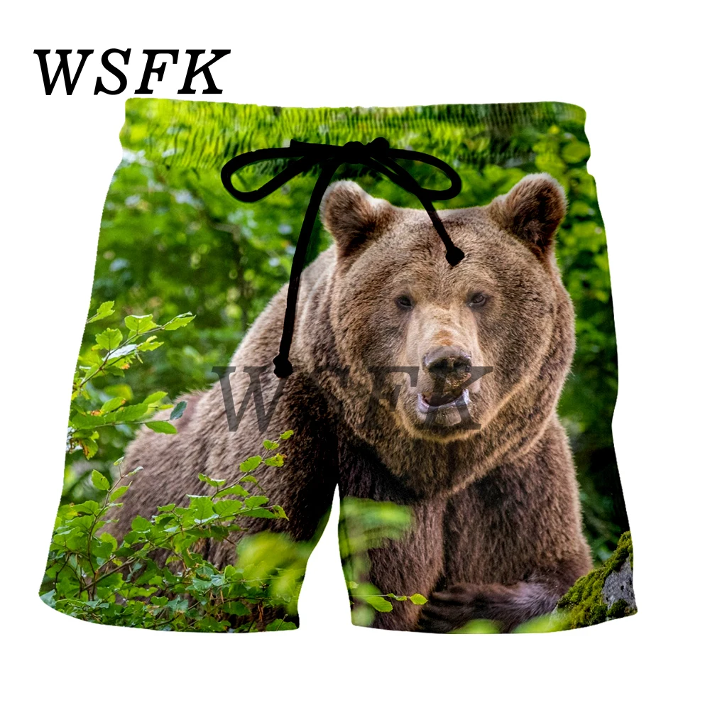 WSFK Men and Women Beach Shorts Polar Bear 3D Print Beach Pants Muliti Styles Loose Boardshort Cord Casual Shorts Sports Shorts WSFK Men and Women Beach Shorts Polar Bear 3D Print Beach Pants Muliti Styles Loose Boardshort Cord Casual Shorts Sports Shorts