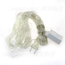 FedEx 5 шт./лот 6 м x 4 м 750 светодиодный s светодиодный светящаяся сетка лампы наружный Декор светодиодный светом Новогоднее украшение свет огни для праздничной вечеринки