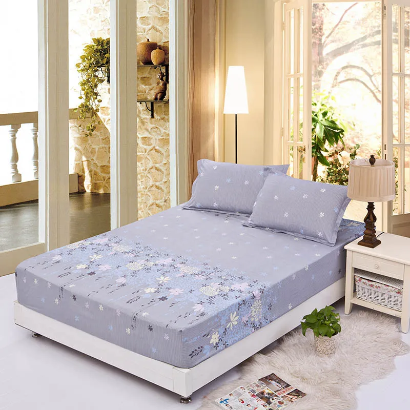 

3pcs/lot Beauty Floral Bedding Sets 100% Polyester Sheet Pillowcase Sets For Children Adults Single Double Bed Linens XF339-29