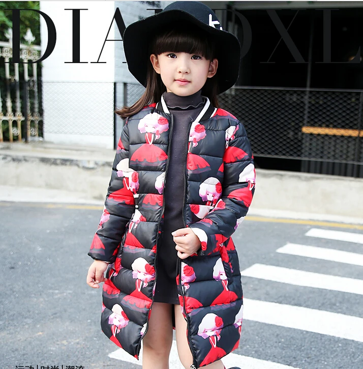 winter han edition cultivate one s morality children warm cotton padded clothes Leisure cartoon with thick