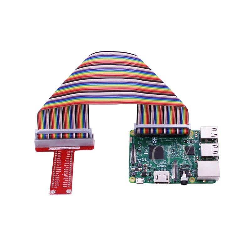 Raspberry pie Raspberry Pi B+ аксессуары T тип Плата расширения GPIO+ Raspberry pi 40P кабель