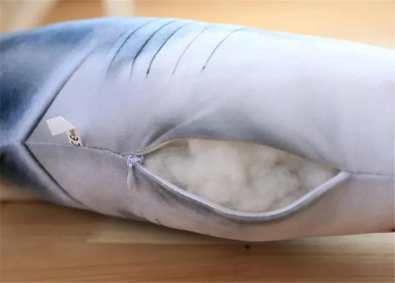 plush gray shark toy17