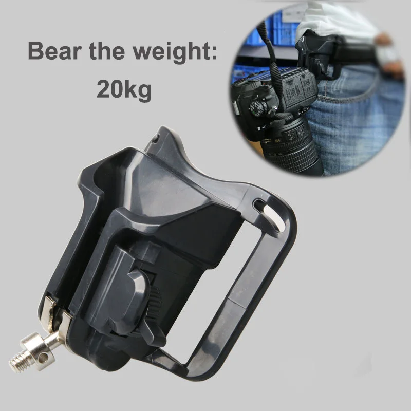 

Camera Quick Strap Clip Holster Mount Waist Belt Buckle Button for Nikon D750 D800 D600 D5500 D7100 D7000 D7200 D7700 Canon 750D