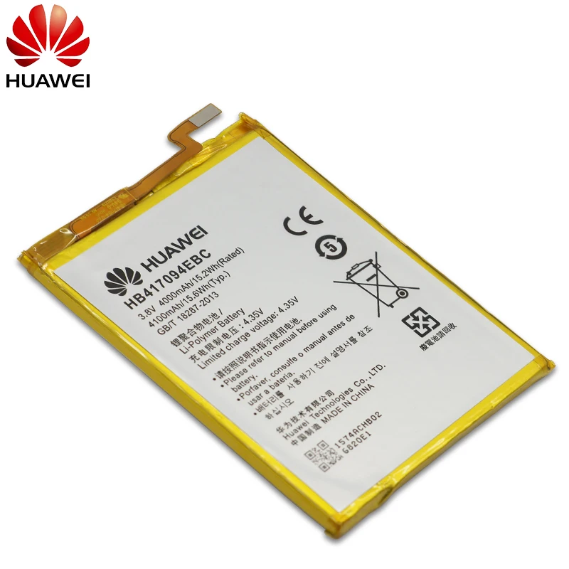 Хуа Вэй оригинальный аккумулятор для телефона HB417094EBC Huawei Ascend Mate 7 MT7 TL00 TL10 UL00 CL00