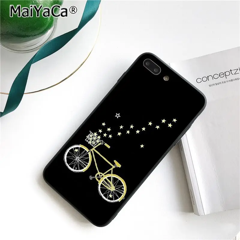 Чехол для телефона MaiYaCa BIKE CYCLING art Для iphone 11 Pro 11Pro MAX 8 7 6 6S Plus 5 5S SE XR X XS MAX 10