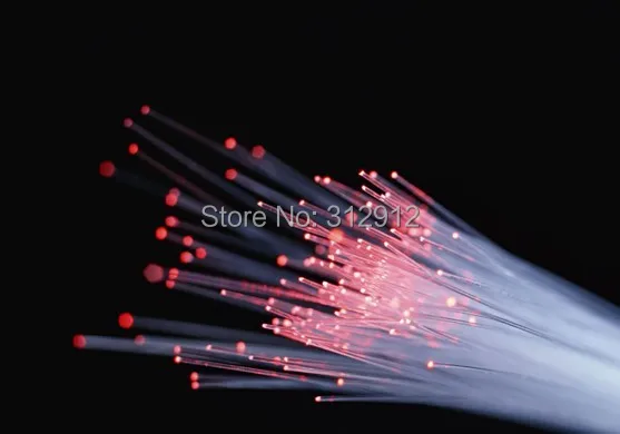 PMMA fiber optic cable 1.5mm diameter/700m/roll end glow For decoration lighting