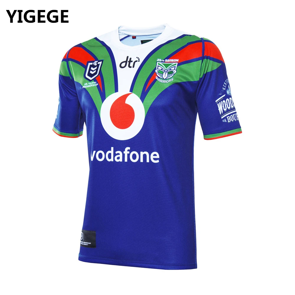 

New Zealand rugby Jerseys 2019 HOME Rugby League shirt nrl jersey shirts big size 5XL