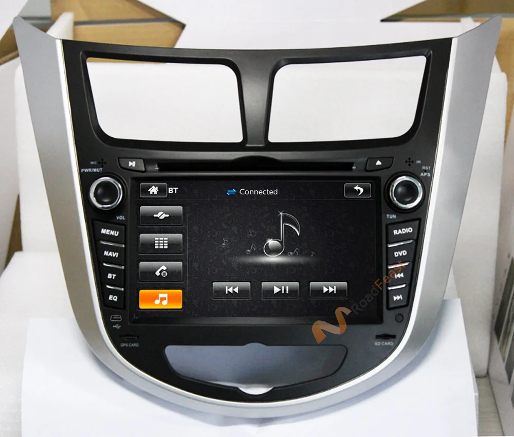 Car DVD for Hyundai Solaris-Verna-Accent 8