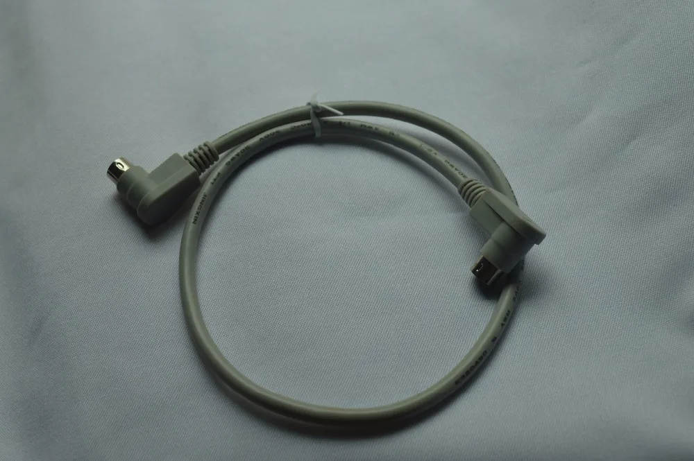 

1761-CBL-HM02 90 degree Communication Cable for Allen Bradley MicroLogix PLC to HMI/PanelView Handheld programmer Console