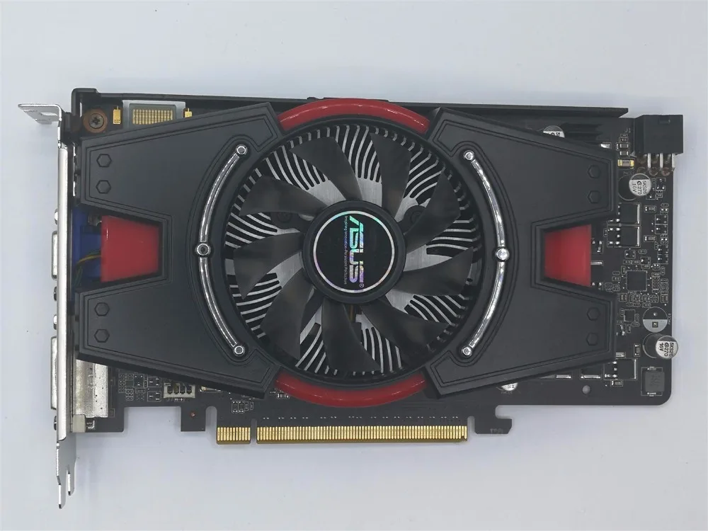 Б/у, ASUS GTX550Ti real 1G DDR5 192bit 900/4104 MHz, Протестировано хорошо