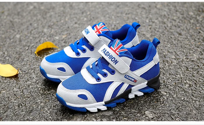 Size 26-38 2017 New Boys Sneakers Children Shoes Kids Running Shoes For Girl Sneakers Mesh Breathable Casual Shoe Sport Trainers 543 (9)