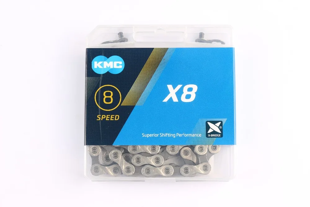 KMC X8.93 6/7/8 سرعة سلسلة دراجات 116L سلسلة دراجات مع الأصلي مربع والسحر زر ل الجبلية/ قضيب الدراجة دراجة أجزاء KMC X8.93 6/7/8 سرعة سلسلة دراجات 116L سلسلة دراجات مع الأصلي مربع والسحر زر ل الجبلية/ قضيب الدراجة دراجة أجزاء