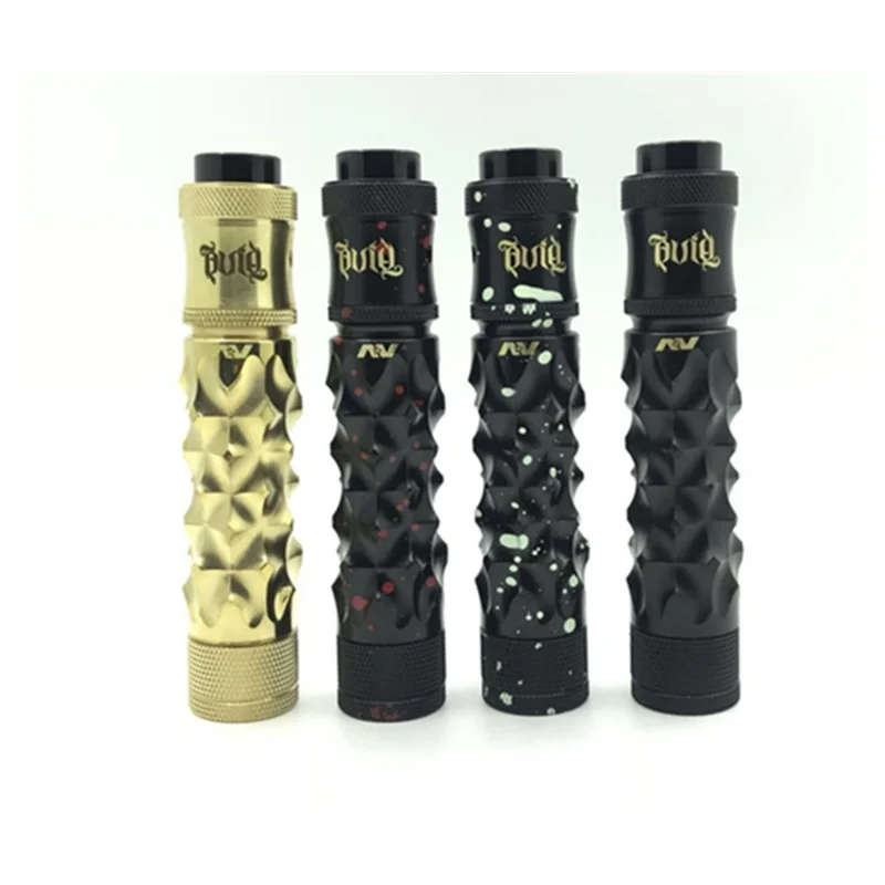 Newest HOT Mechanical Mod AV Medieval Gyres Mod 510 thread 18650 Battery Material Brass 24mm Diameter e-cigarette vape pen kit