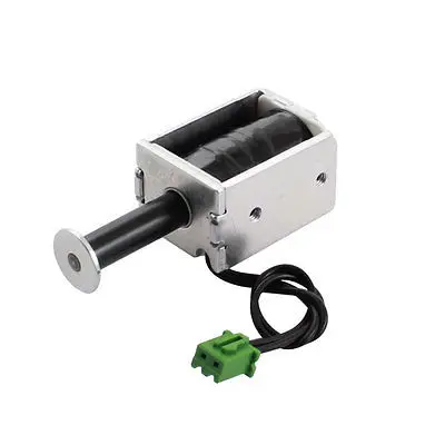 

High quality  15V 0.68A 10.22W 3mm 100g Open Frame Push Pull DC Solenoid Electromagnet Free shipping