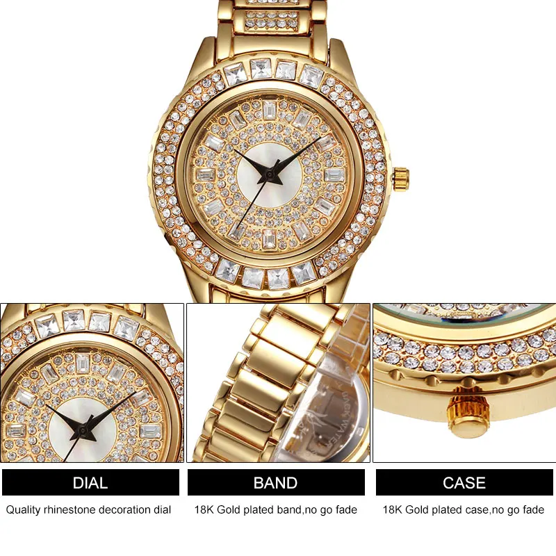 MissFox Miss Fox брендовые кварцевые часы женские роскошные золотые женские часы серебряные модные наручные часы для женщин Relogio Feminino