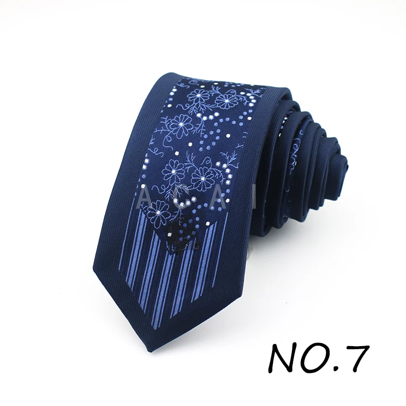 Классический мужской полиэстеровый жаккардовый тканый галстук на шею симметричный 6,5 см синий фиолетовый обтягивающий узкий галстук Gravata Модный свадебный подарок