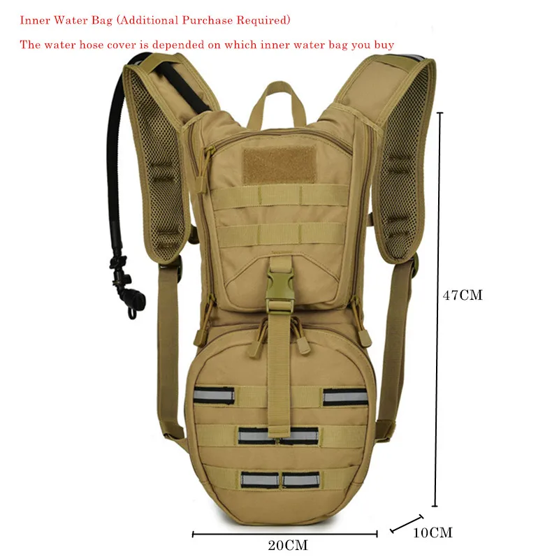 

New Water Bag Camelback Backpack bladder Pouch Rucksack Tactical Hydration Bag Military Camping Hiking Pack Bicycle Cycling Bags