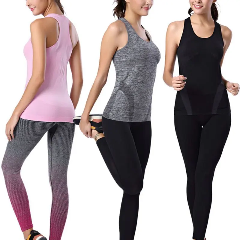 Women's Clothes Fitness Quick Dry Breathable Sleeveless Tank Tops