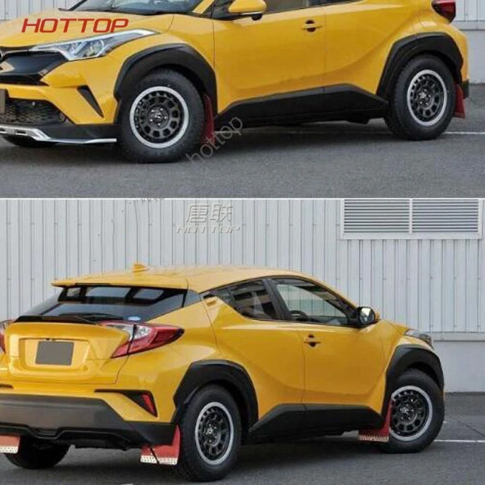 Для Toyota CHR автомобильный крыло вспышки арки колеса брови Авто колеса губы протектор Крышка отделка Unpaint Автомобиль Стайлинг