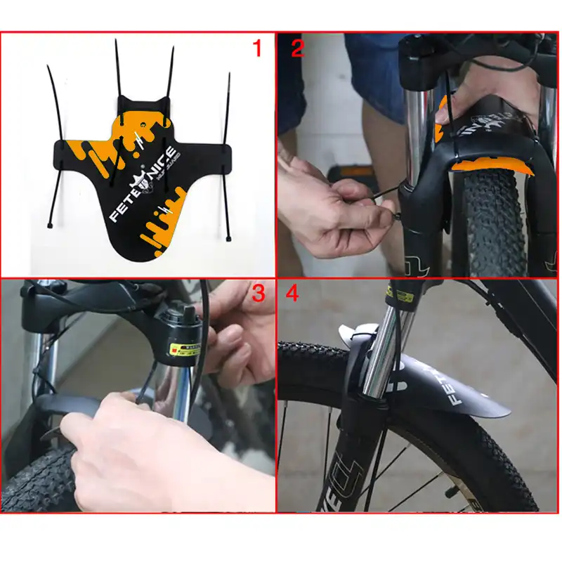 Bicycle Mudguard MTB Bike Fender Mud Guards Wings For Cycling Front Rear Fenders