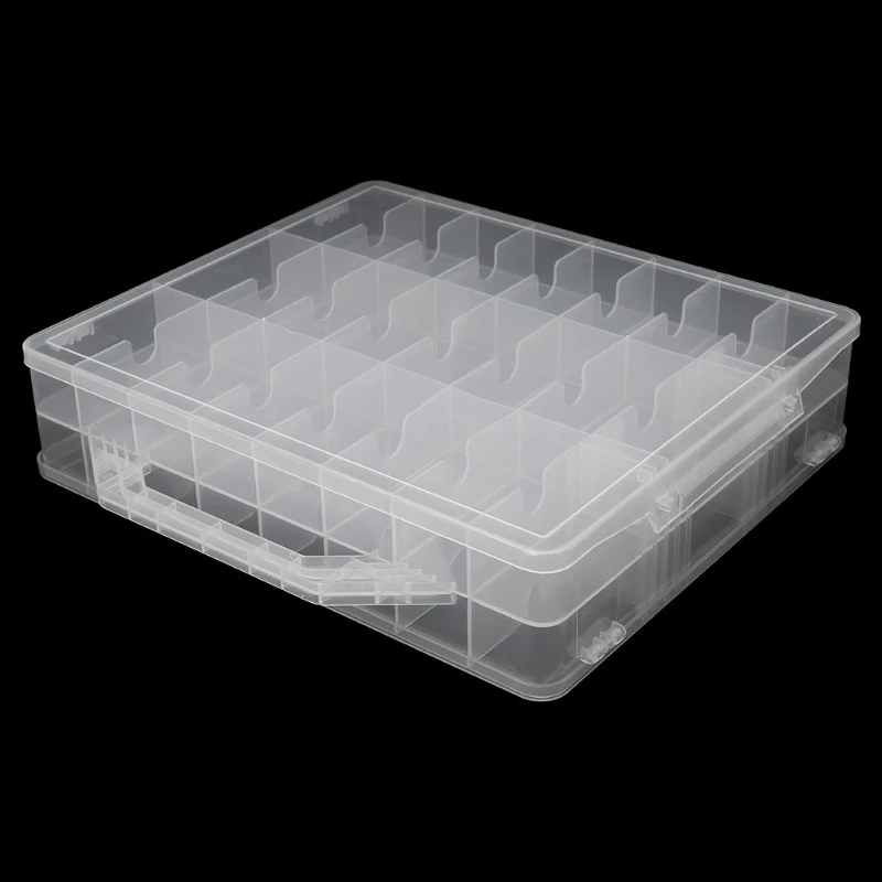 

1 Set Pro 48 Lattice Nail Polish Holder Display Container Organizer Storage Box Case Hot