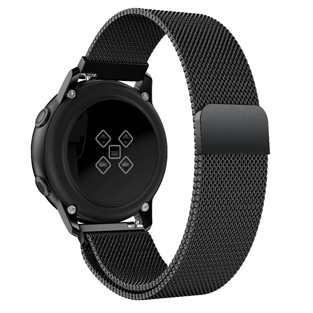 20 мм Классический ремешок для Samsung Galaxy Watch Active smart band Gear S2 браслет|Ремешки часов| |