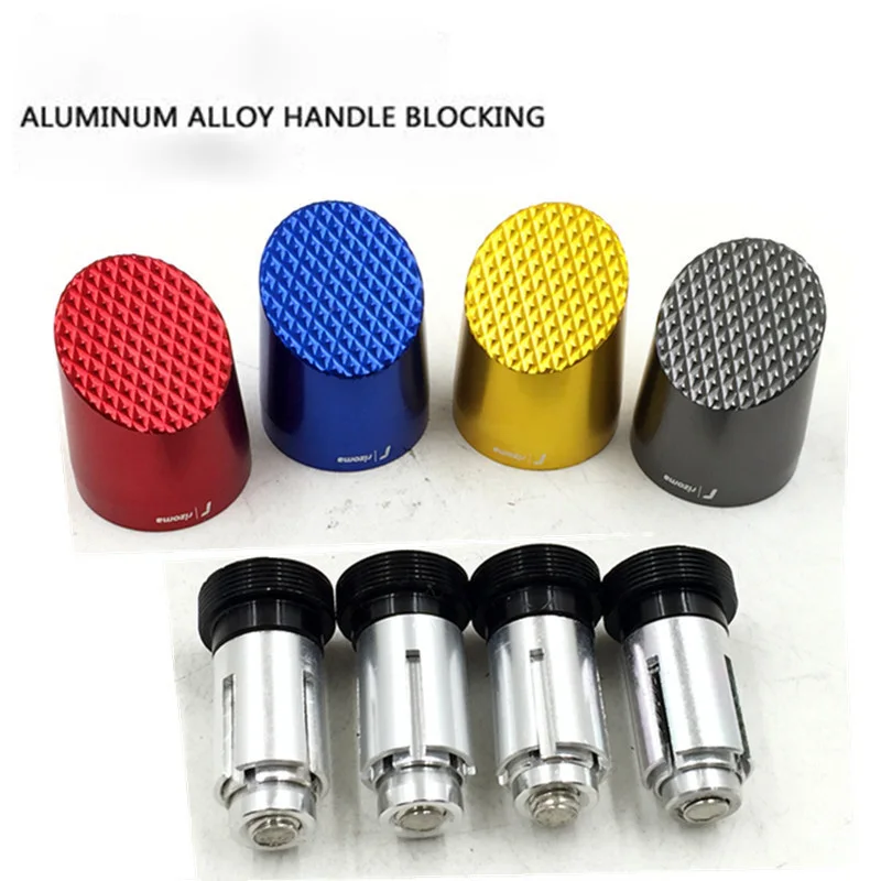 CNC Motorcycle Handlebar Block Offroad Motocross Antifall Rear Grips