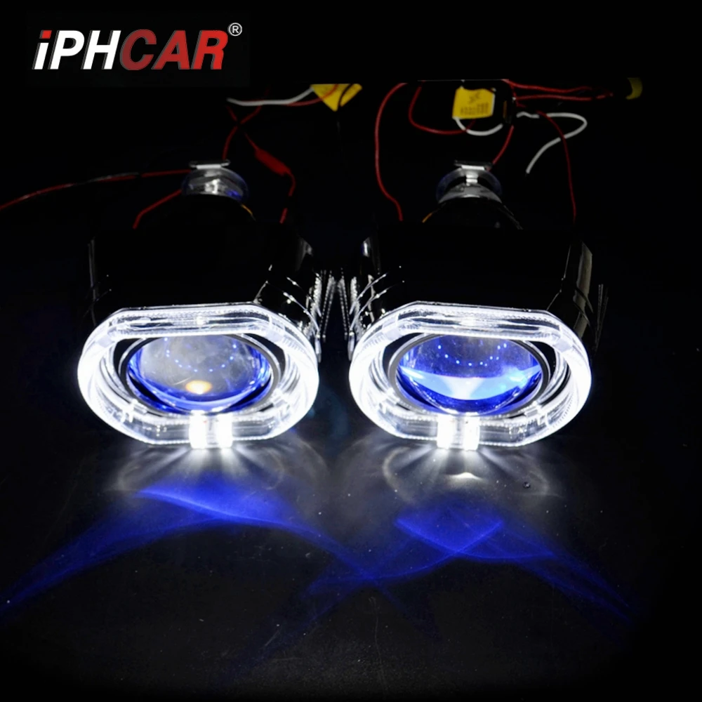 2.5inch mini Bi xenon hid Projector lens for bmw led day running white