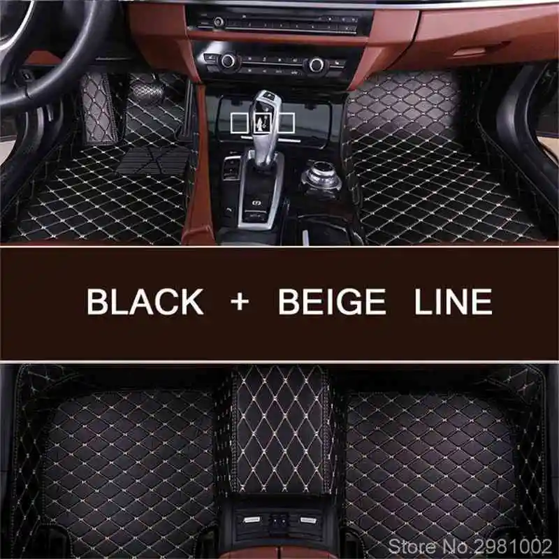 Автомобильные коврики специально для Mercedes Benz S class W221 W222 S400 S500 S600 L всепогодные ковры для стайлинга автомобилей