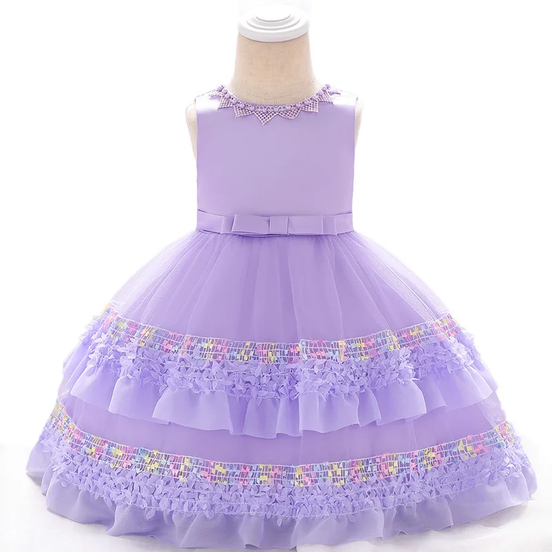 

Newborn Clothes 2019 Summer Baby Girls Princess Christening Dress For Baby 1 Year Birthday Dress Infant Baby Wedding Party Dress