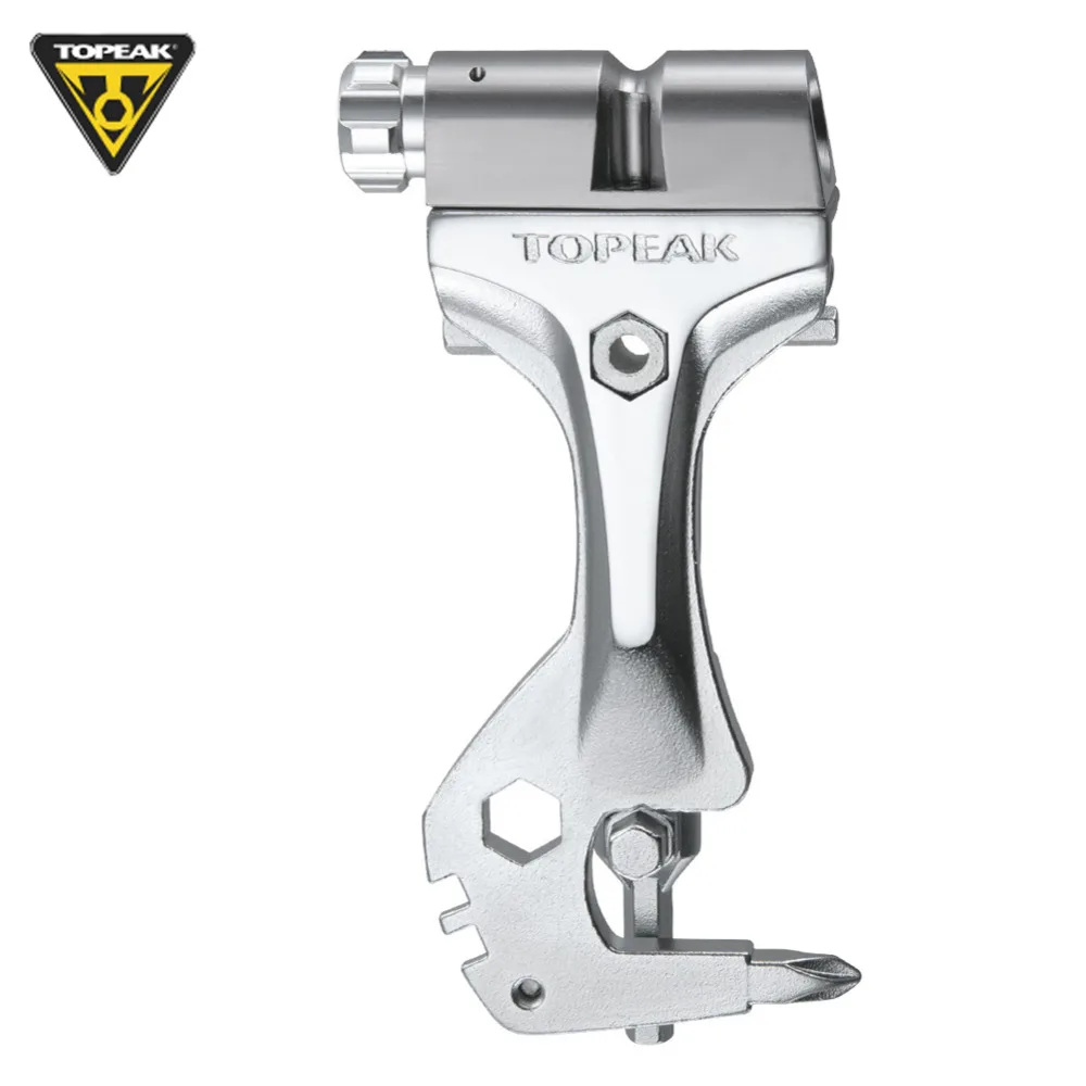 

TOPEAK TOOL MONSTER AIR Stainless Steel Box Wrenches CO2 Inflator Leverage added, Chain pin breaker Mini Tool TT2555