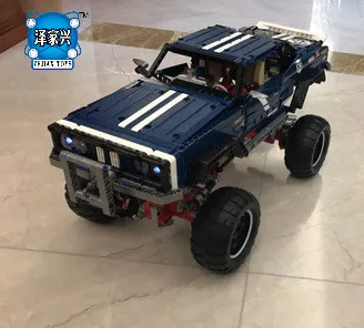 

1605pcs Educational Building Block Technic Remote Control Electric Off-road Vehicles Compatible Lepins Children Birthday Gifts