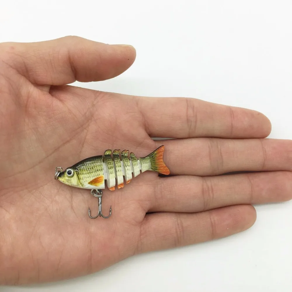 100 шт с 20шт для каждого цвета 5 см 2 г Мини рыболовная приманка Articulos De Pesca твердая