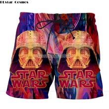 PLstar Cosmos harajuku 2pac Тупак популярные мужские wo мужские цветные шорты со Звездными войнами повседневные шорты с 3d принтом