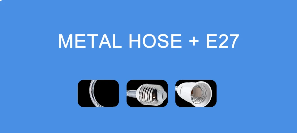 Flexible E27 to E27 LED Lamp Base Holder Bulb Screw Socket Adapter  (1)