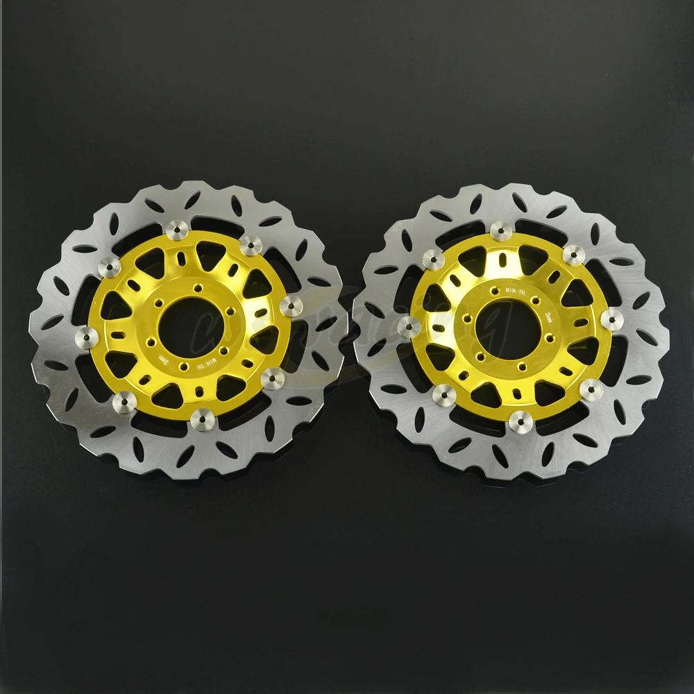 

276MM Motorcycle Front Wavy Floating Brake Disc Rotor For HONDA CBR250RR 90-99 NSR250R 90-92 NSR250RR NSR250R MC18 MC21 MC28