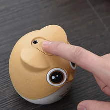 1 шт. домашний декор для стола Сова в форме Диспенсер Для Зубочисток Экологичная Пшеничная солома милый мультфильм зубочистка коробка для хранения зубочистка чехол