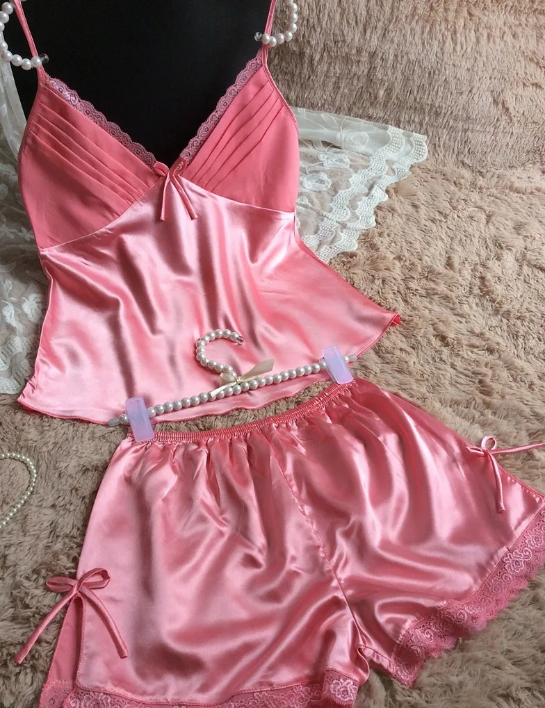 women silk pajamas set (18)