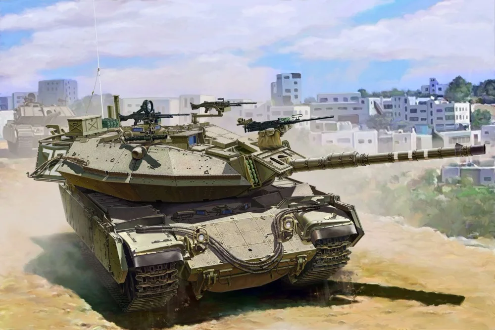 Meng МОДЕЛЬ TS-040 1/35 Israel основной боевой танк Magach 6B Gal Batash-масштабный модельный комплект