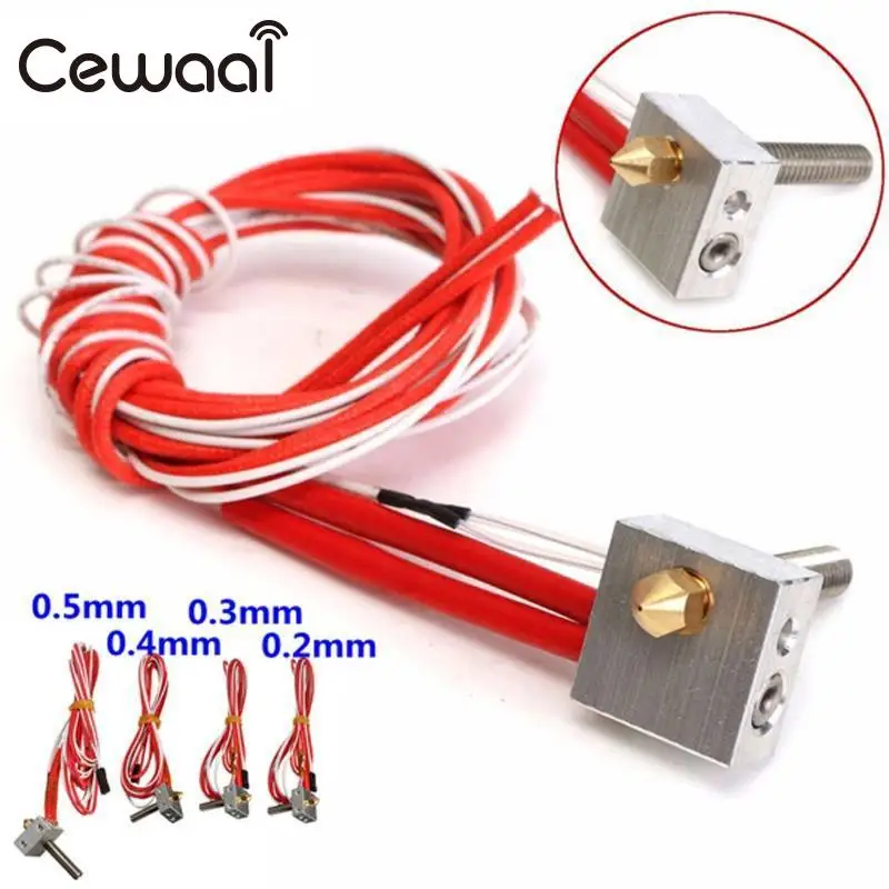 Экструдер CEWAAL для 3D принтера Prusa i3 MK8 0 2/0 3/0 4/0 5 мм|parts 3d printer|mk8 extruder kit3d printer kit |
