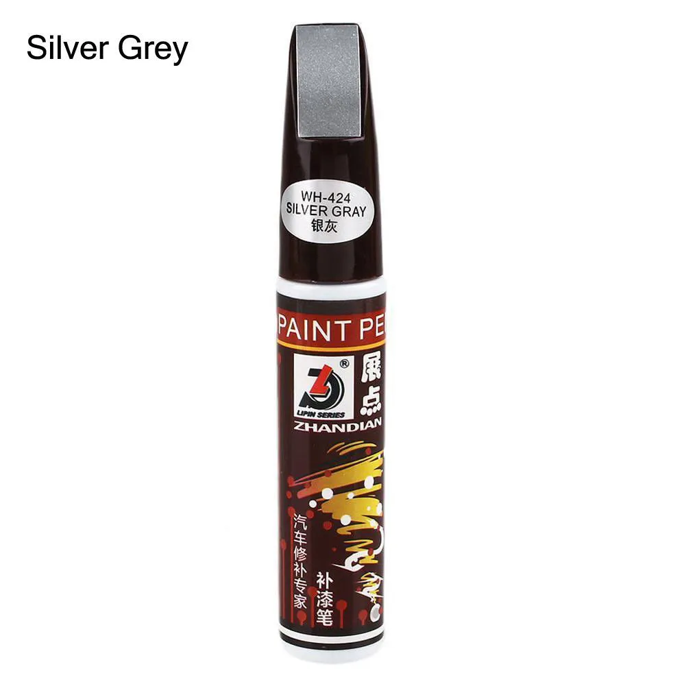 Hot sell silver grey car paint pens car scratch repair pen clear
