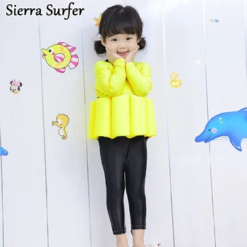 

One Piece Swimsuit Children's Swimwear Girl Children Child Bikini For Swimming Suits Girls 2019 New Baby Buoyancy Long Sleeve