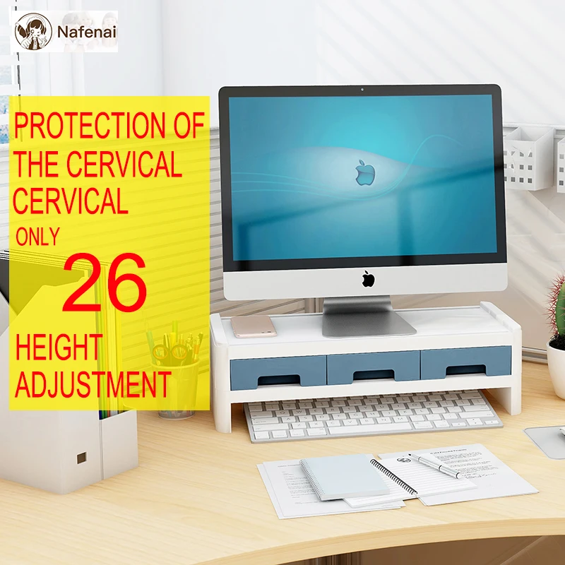 

Computer storage drawer Easily protect the cervical spine and storage box and drawer organizer Suitable for the office