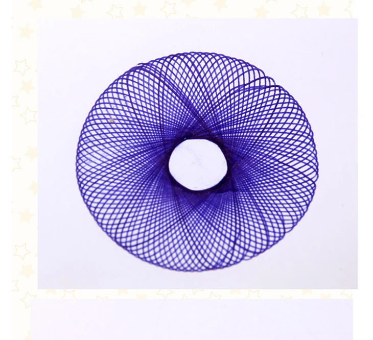 1 Набор, Spirograph игрушка для рисования, волшебное разнообразие, креативное Рисование, спиральный дизайн, обучающие игрушки для рисования для детей, разные цвета